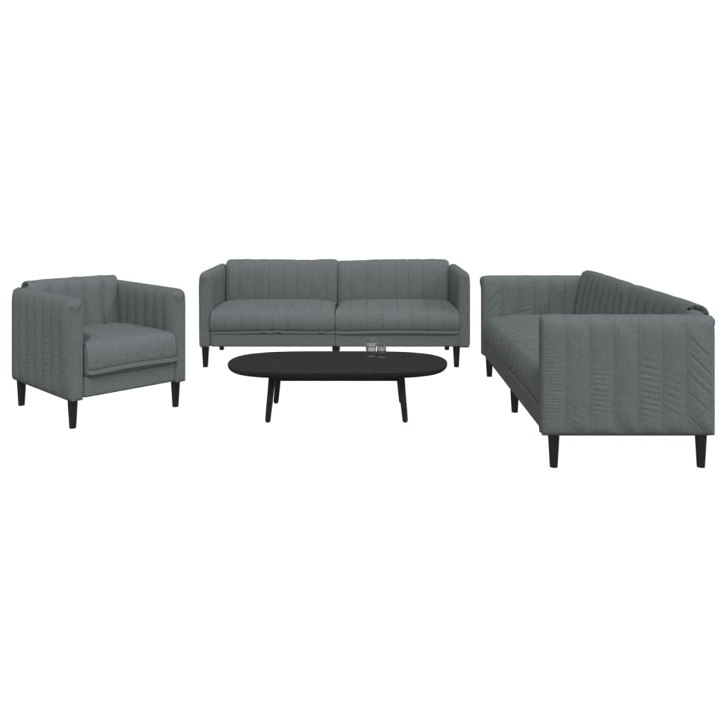 Set De Canapele, 2 Piese, , Textil