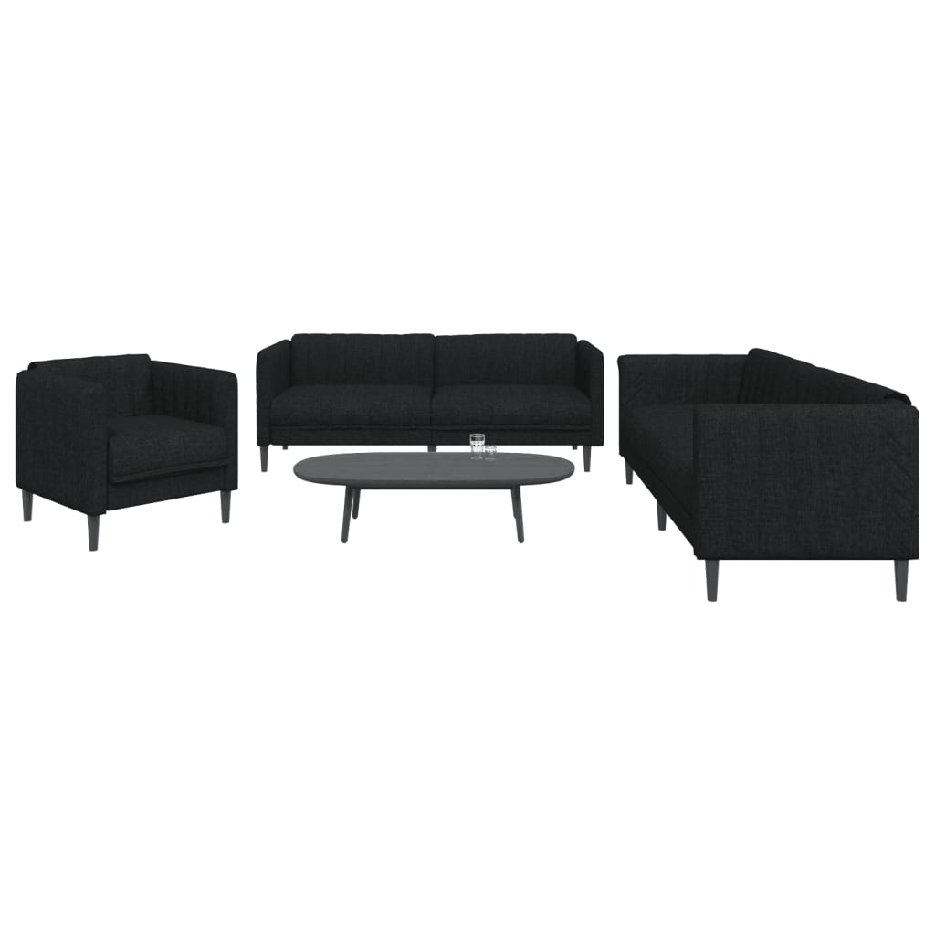 Set De Canapele, 2 Piese, , Textil