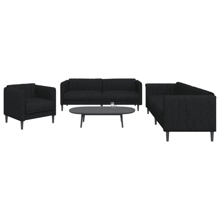 Set De Canapele, 2 Piese, , Textil