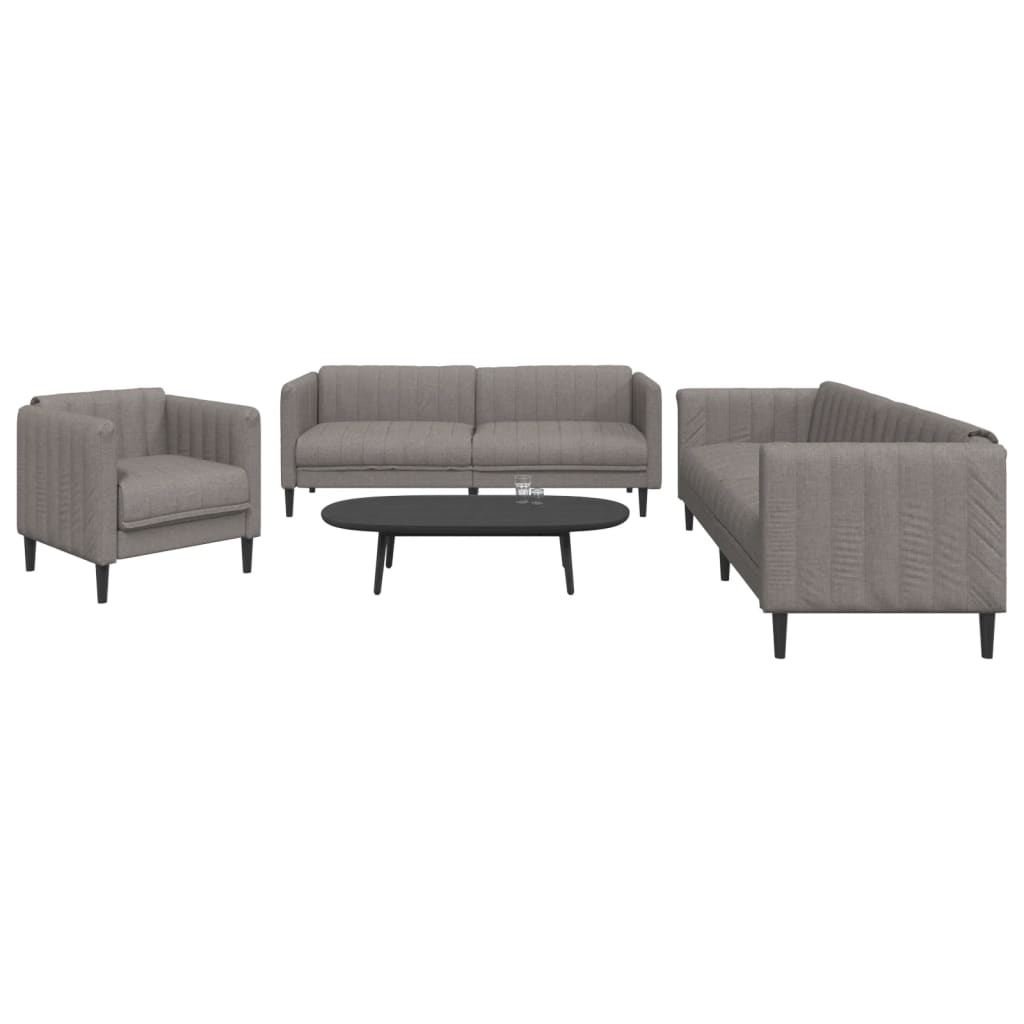 Set De Canapele, 2 Piese, , Textil
