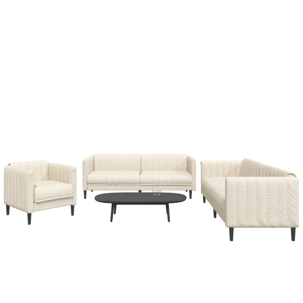 Set De Canapele, 2 Piese, , Textil