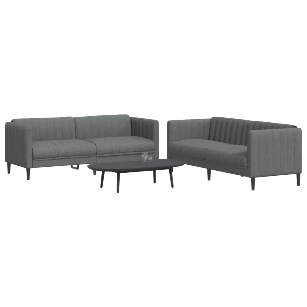 Set De Canapele, 2 Piese, , Textil