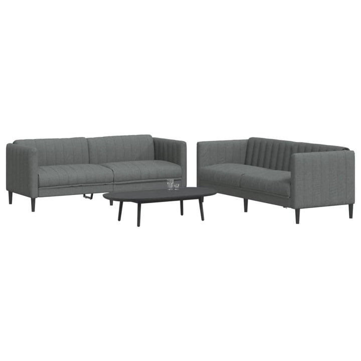 Set De Canapele, 2 Piese, , Textil
