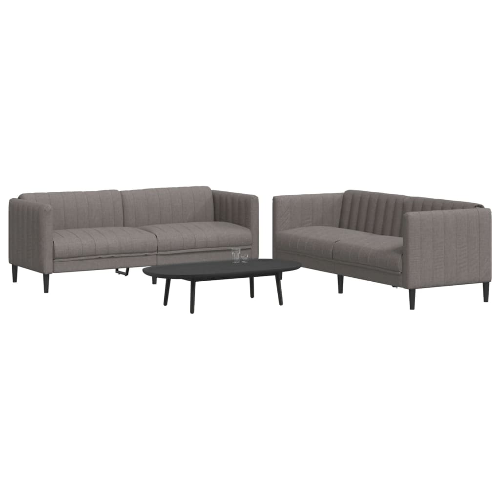 Set De Canapele, 2 Piese, , Textil