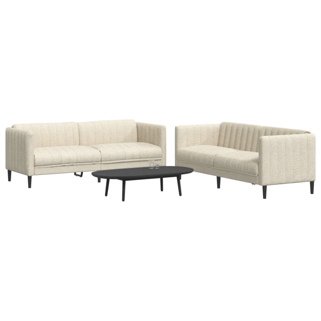 Set De Canapele, 2 Piese, , Textil