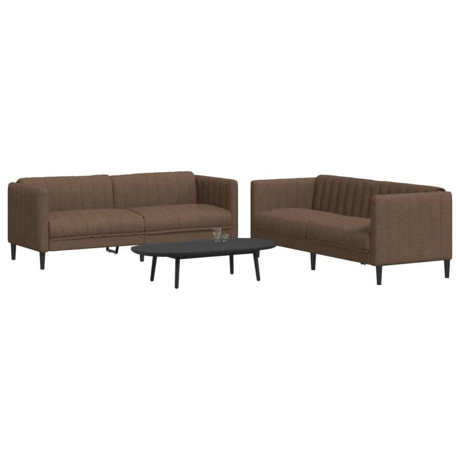 Set De Canapele, 2 Piese, , Textil