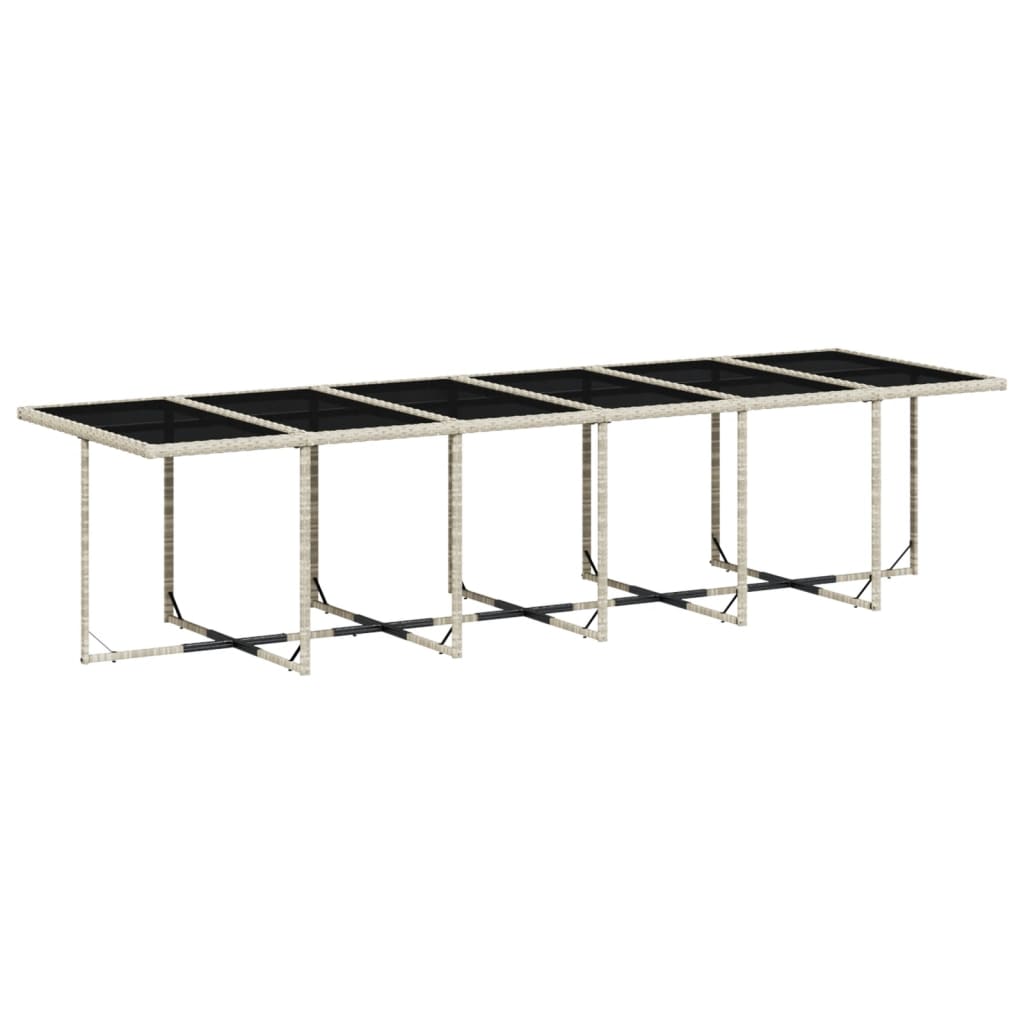 Set Mobilier De Grădină Cu Perne 17 Piese Poliratan