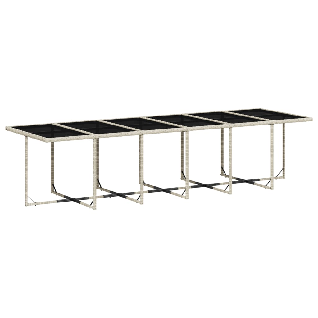 Set Mobilier De Grădină Cu Perne 17 Piese Poliratan