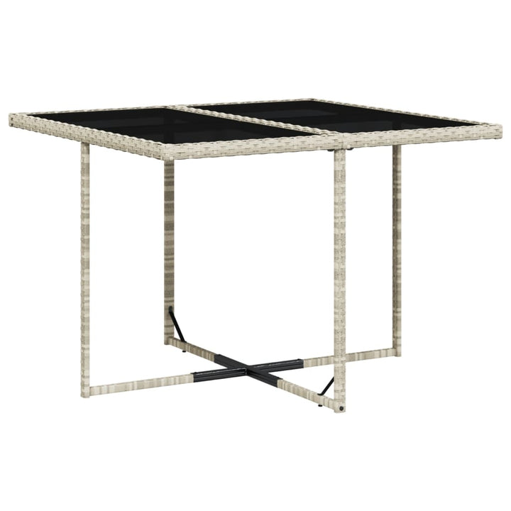 Set Mobilier De Grădină Cu Perne, 5 Piese Poliratan