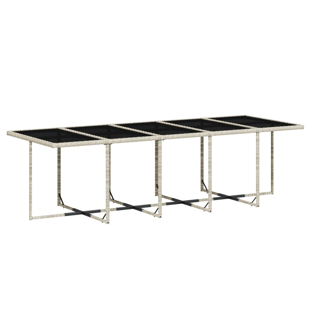 Set Mobilier De Grădină Cu Perne 15 Piese Poliratan