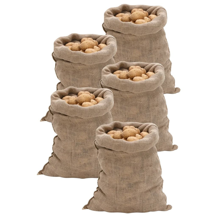 Saci De Iută, 5 Buc.,100%, , Iută 100%, 220 G/M²