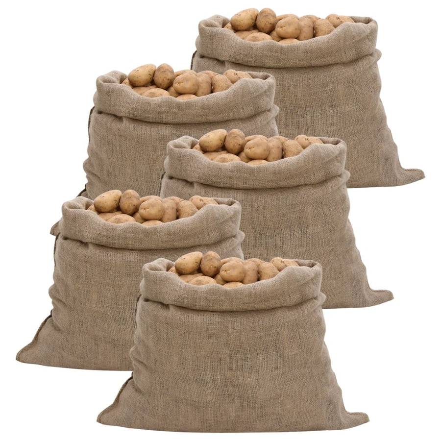 Saci De Iută, 5 Buc.,100%, , Iută 100%, 220 G/M²