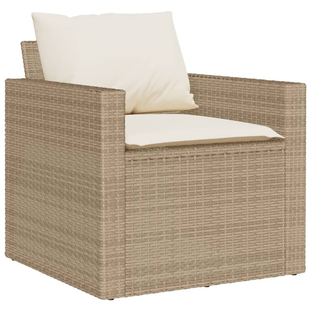 Set Canapele De Grădină, 4 Piese, Cu Perne, , Poliratan