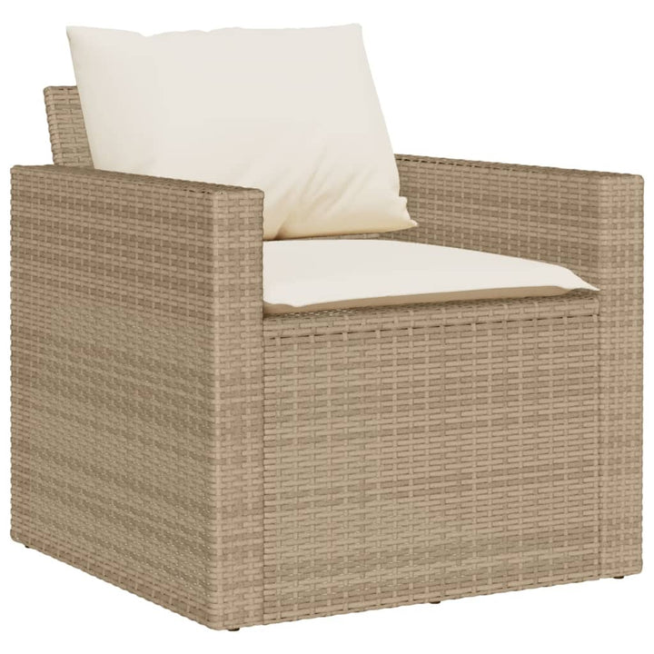 Set Canapele De Grădină, 4 Piese, Cu Perne, , Poliratan