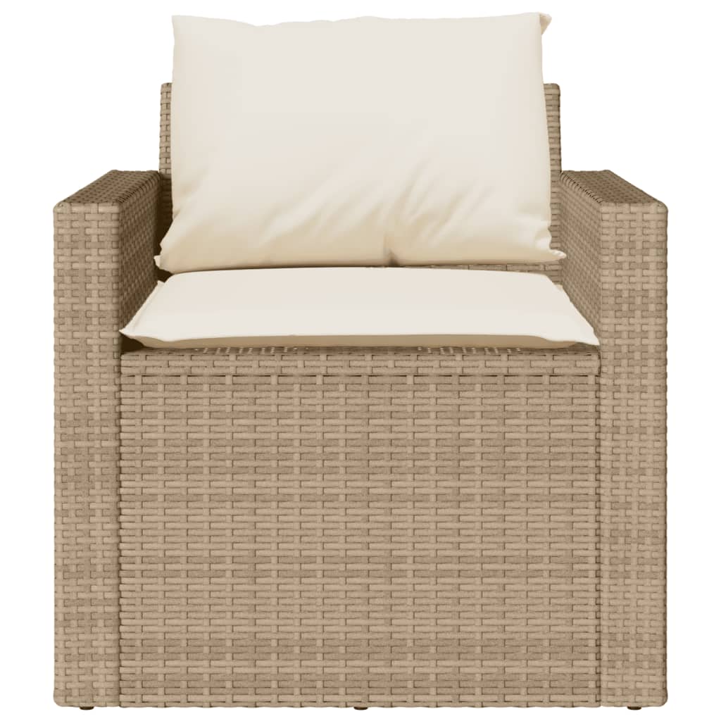 Set Canapele De Grădină, 4 Piese, Cu Perne, , Poliratan