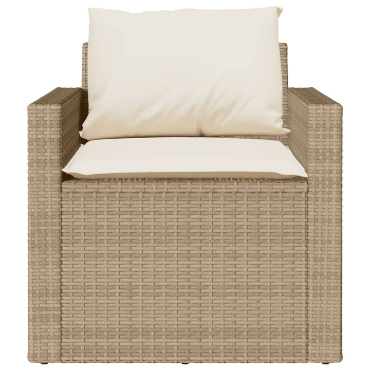 Set Canapele De Grădină, 4 Piese, Cu Perne, , Poliratan