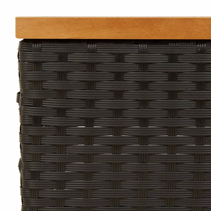 Mască Suport Umbrelă De Soare 70X70X25Cm Poliratan/Acacia