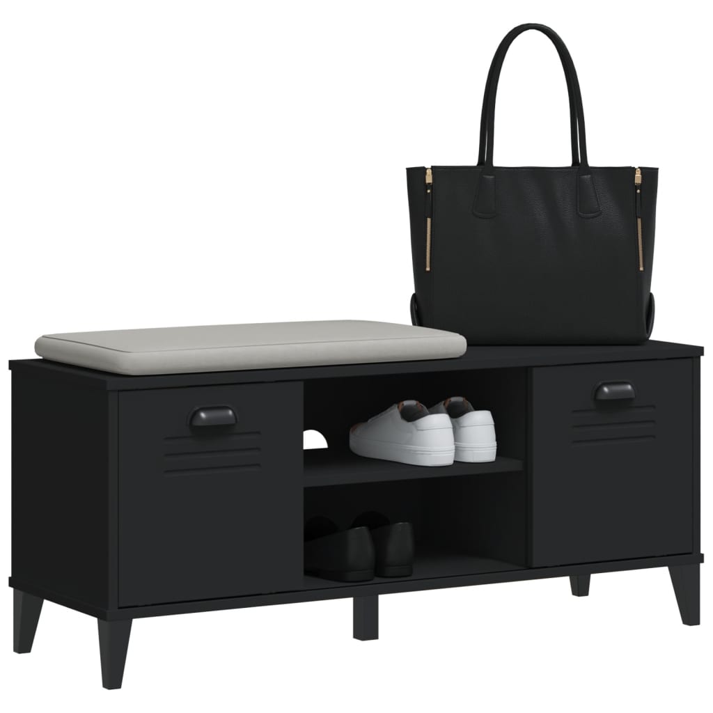 Bancă De Pantofi „Viken”, , 106X35X45 Cm, Lemn Prelucrat