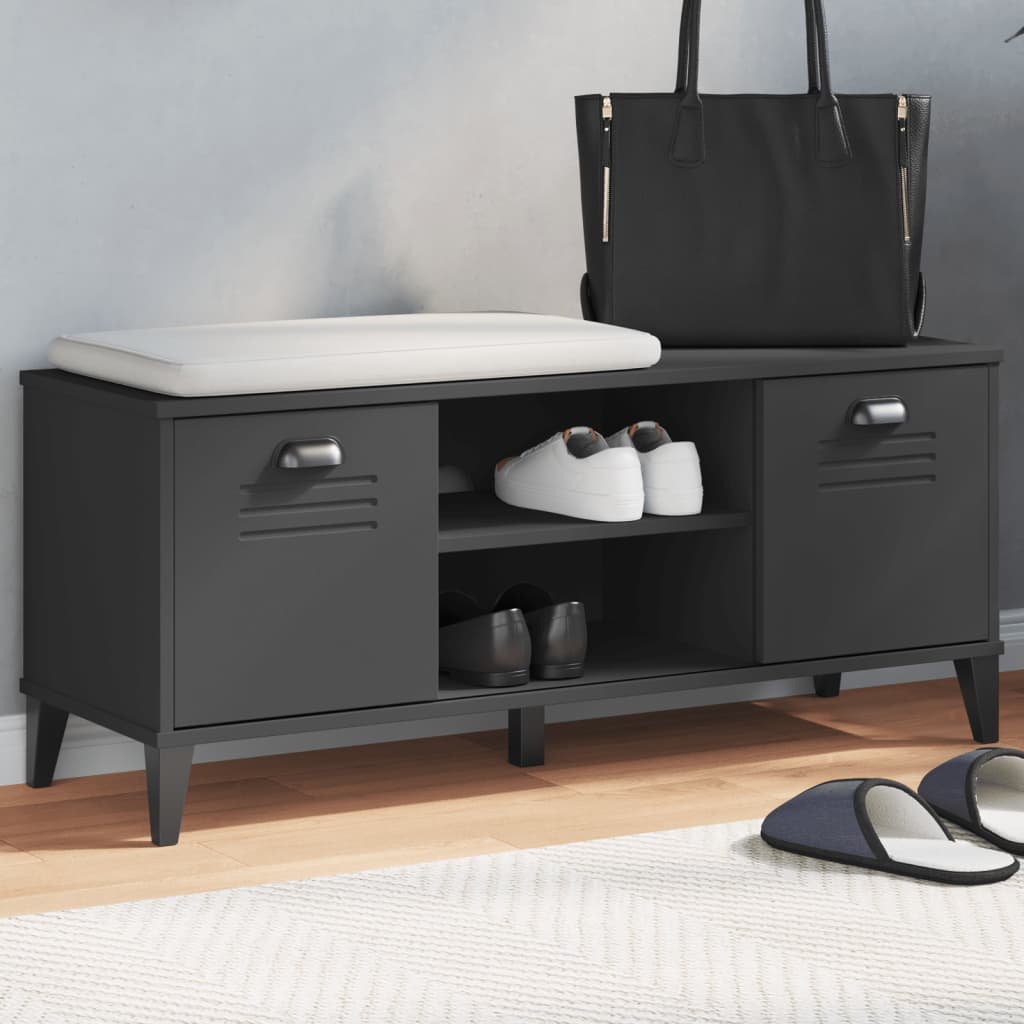 Bancă De Pantofi „Viken”, , 106X35X45 Cm, Lemn Prelucrat