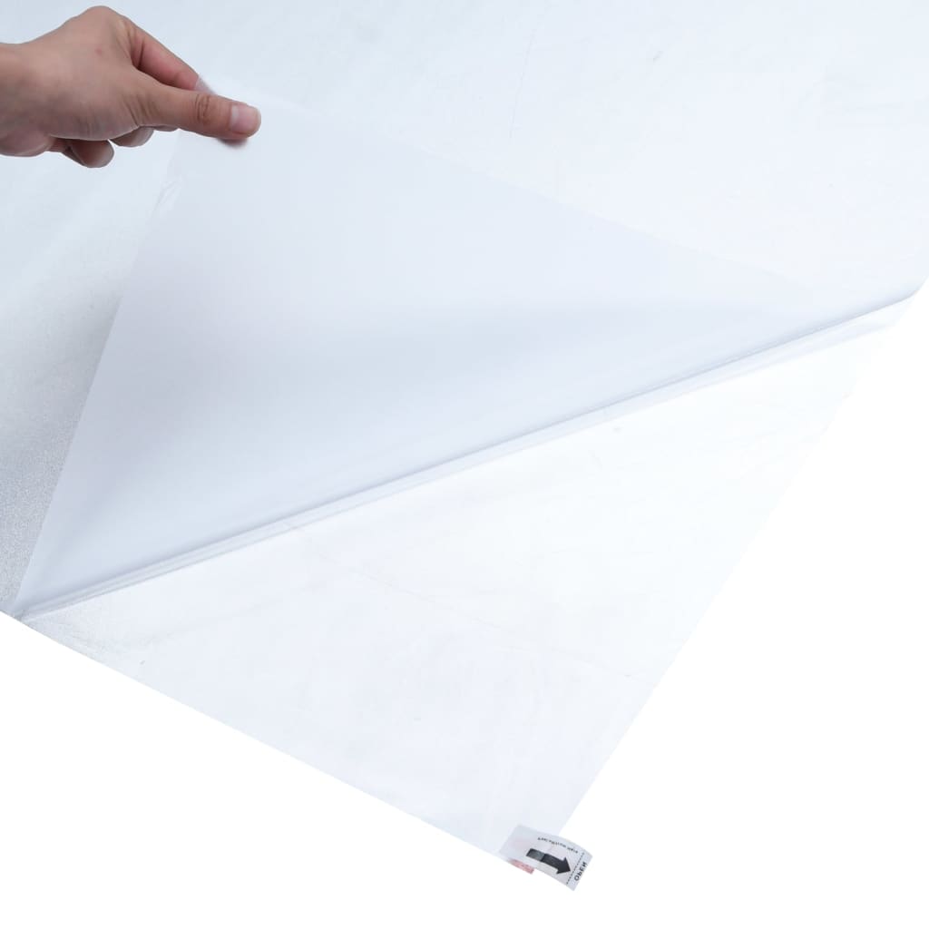 Folie Fereastră, Statică/Mată, Gri, 60X2000Cm, Pvc