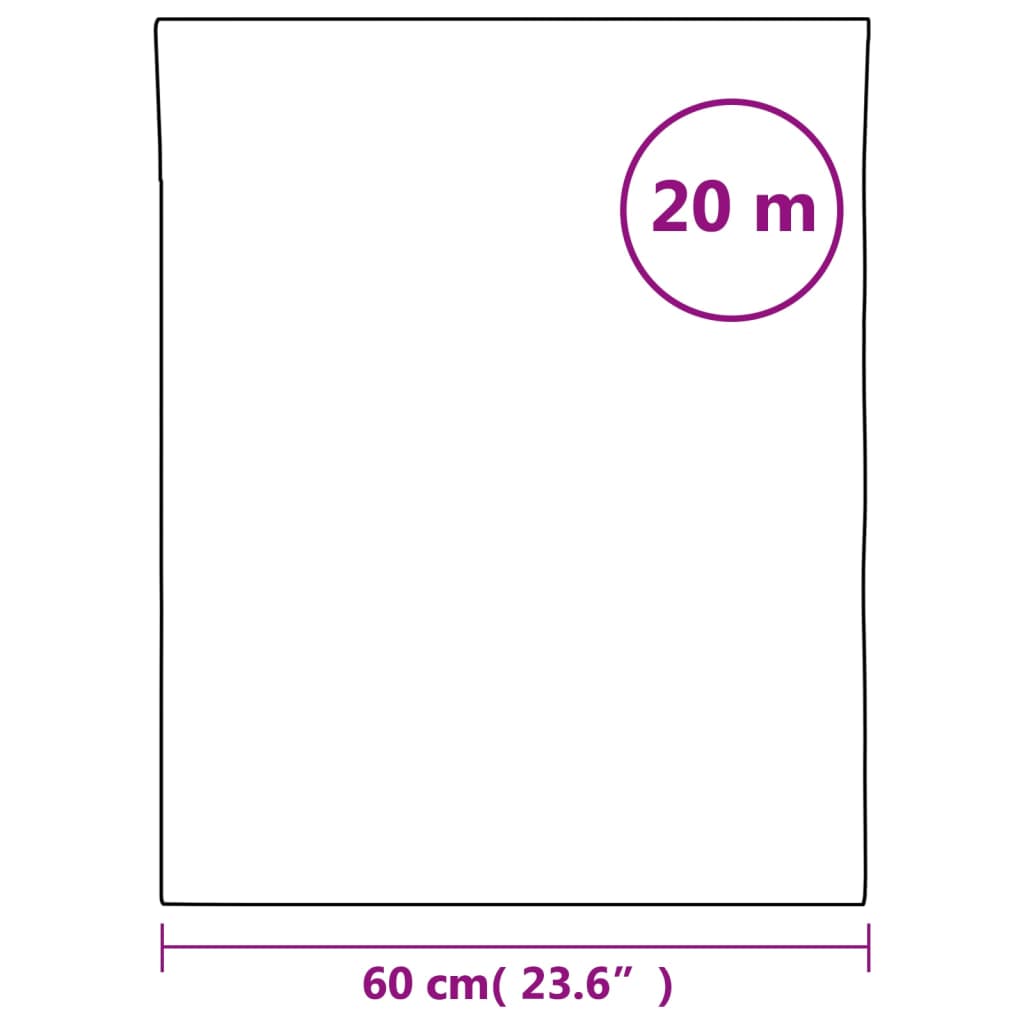 Folie Fereastră, Statică/Mată, Gri, 60X2000Cm, Pvc
