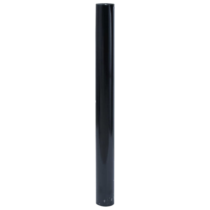 Folie Pentru Fereastră Statică, Negru Mat, , Pvc