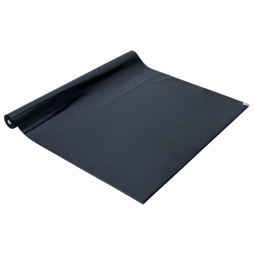Folie Pentru Fereastră Statică, Negru Mat, , Pvc