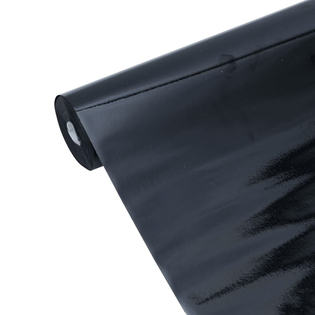 Folie Pentru Fereastră Statică, Negru Mat, , Pvc