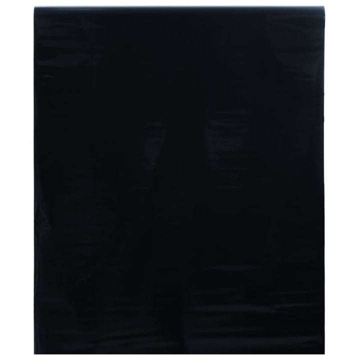 Folie Pentru Fereastră Statică, Negru Mat, , Pvc