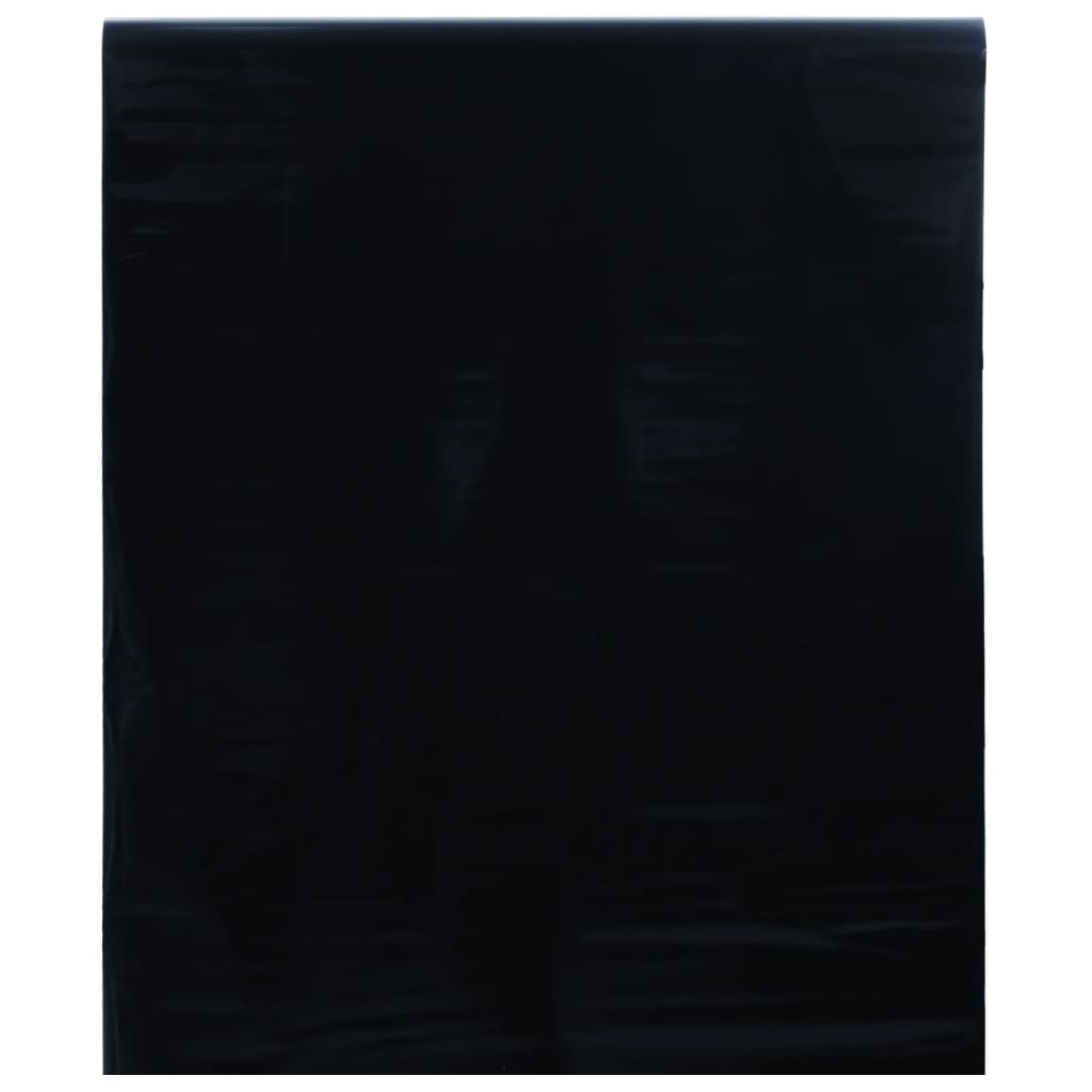 Folie Pentru Fereastră Statică, Negru Mat, , Pvc