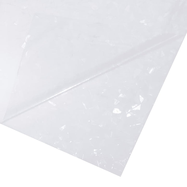 Folie Fereastră Mată, Model Curcubeu 3D, 90X500 Cm, Pvc