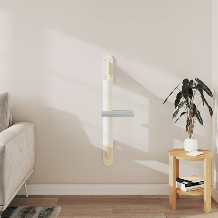 Ansamblu Pisici Perete Cu Stâlp Zgâriere, , 85,5 Cm