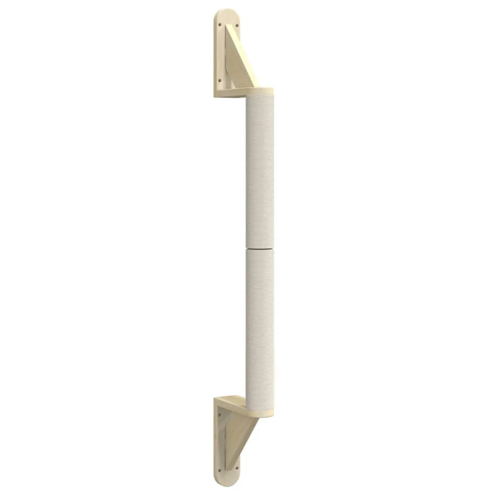Ansamblu Zgâriat Pentru Pisici, Montat Pe Perete, 109 Cm Sisal