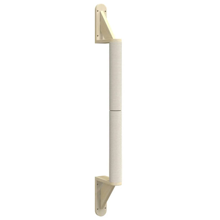 Ansamblu Zgâriat Pentru Pisici, Montat Pe Perete, 109 Cm Sisal