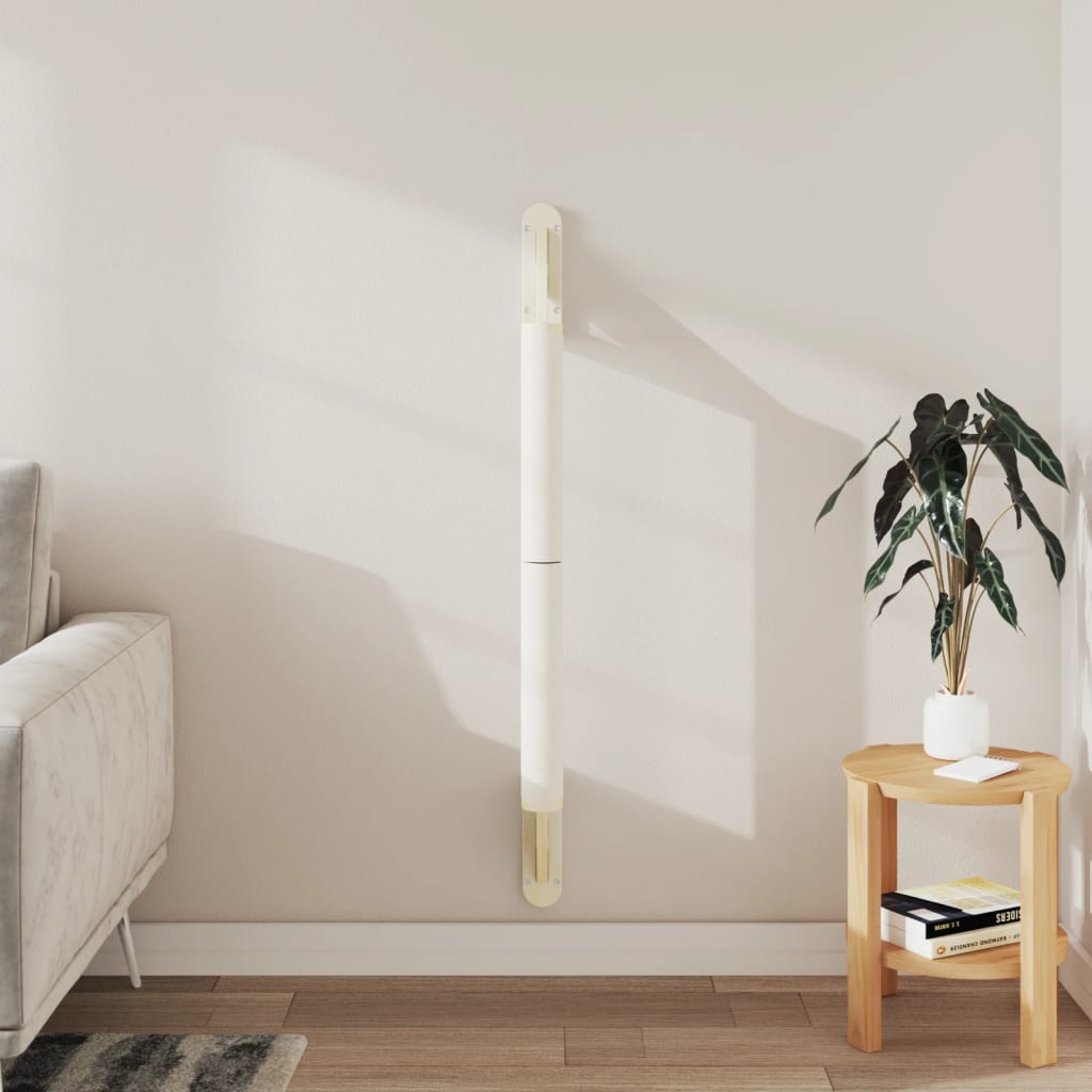 Ansamblu Zgâriat Pentru Pisici, Montat Pe Perete, 109 Cm Sisal