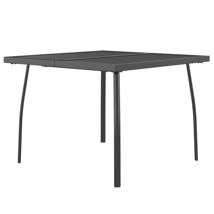 Set De Masă Pentru Grădină, 5 Piese, Plasă Metalică Antracit
