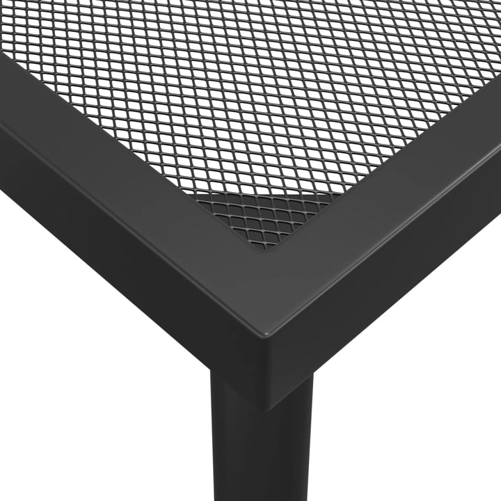 Set De Masă Pentru Grădină, 5 Piese, Plasă Metalică Antracit