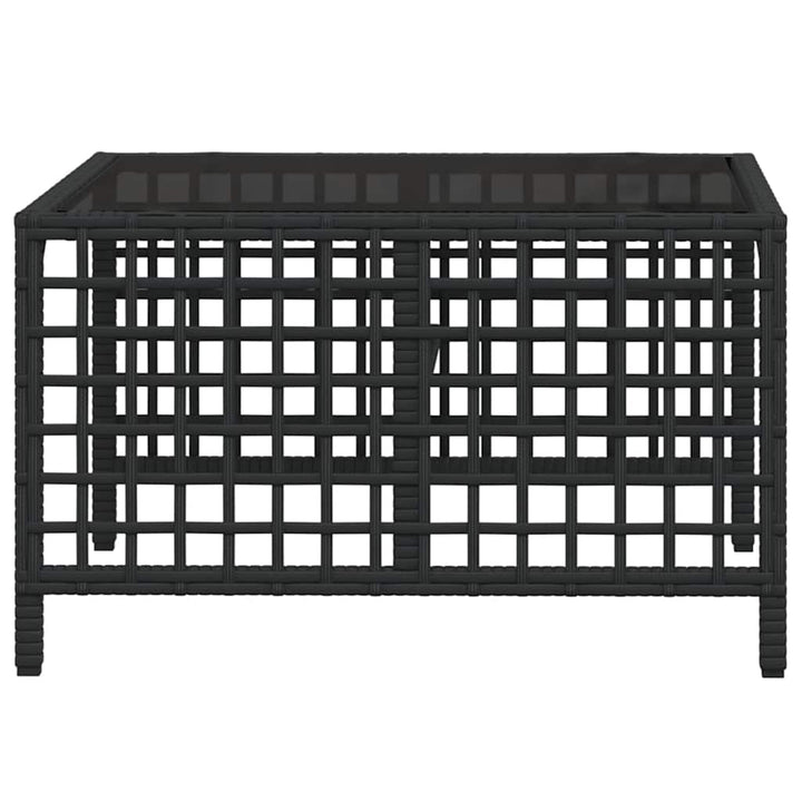 Set Mobilier Colțar De Grădină Cu Perne 3 Piese Poliratan