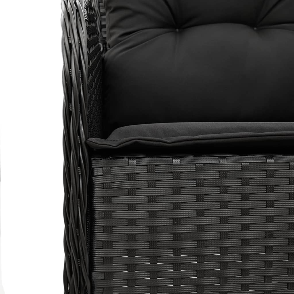 Set Mobilier De Grădină Cu Perne, 5 Piese, , Poliratan