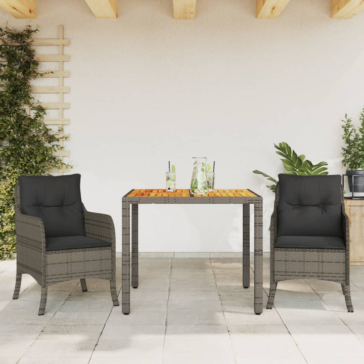 Set Mobilier De Grădină Cu Perne, 5 Piese, , Poliratan