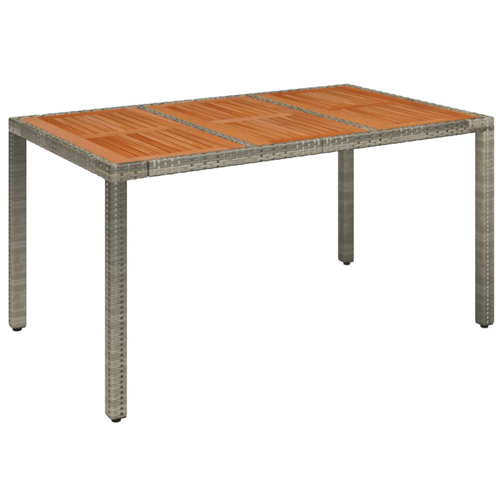 Set Mobilier De Grădină Cu Perne, 7 Piese, , Poliratan Gri