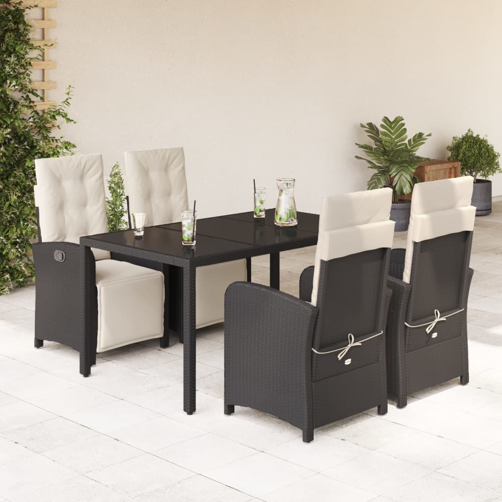 Set Mobilier De Grădină Cu Perne, 7 Piese, , Poliratan