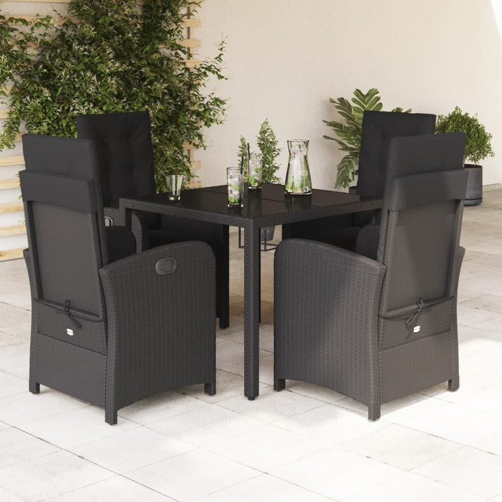 Set Mobilier De Grădină Cu Perne, 7 Piese, , Poliratan