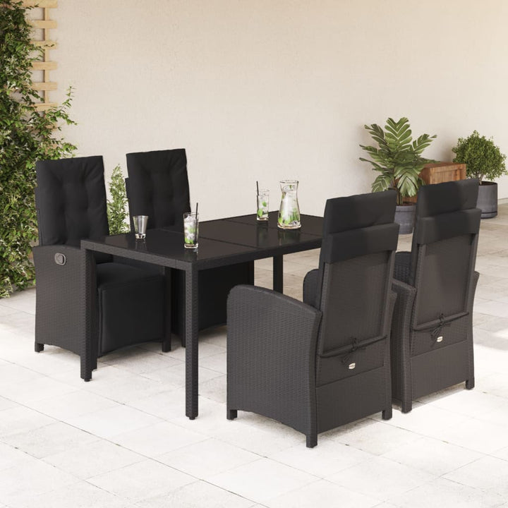 Set Mobilier De Grădină Cu Perne, 7 Piese, , Poliratan