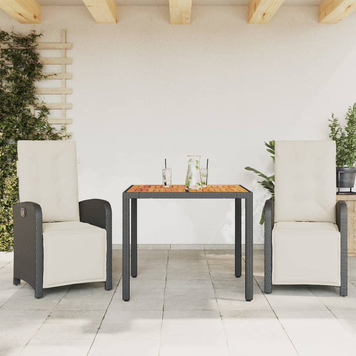 Set Mobilier De Grădină Cu Perne, 7 Piese, , Poliratan