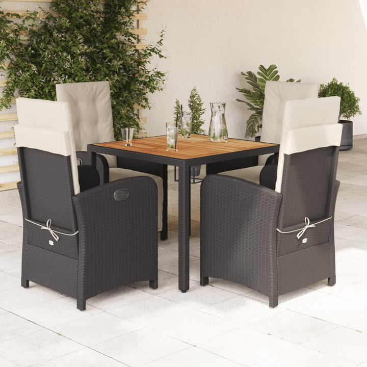 Set Mobilier De Grădină Cu Perne, 7 Piese, , Poliratan