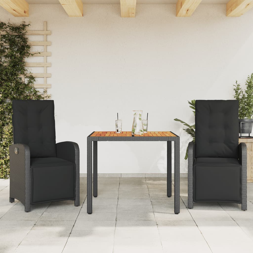 Set Mobilier De Grădină Cu Perne, 7 Piese, , Poliratan