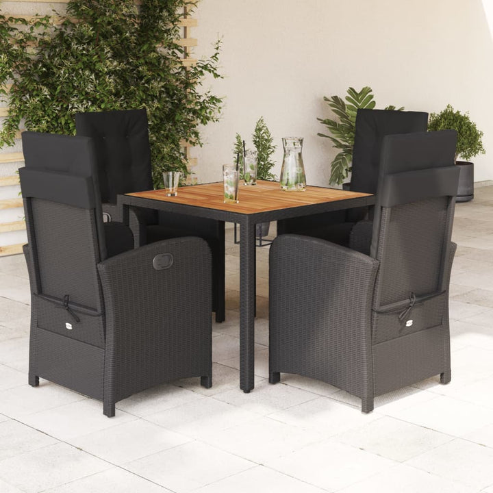 Set Mobilier De Grădină Cu Perne, 7 Piese, , Poliratan