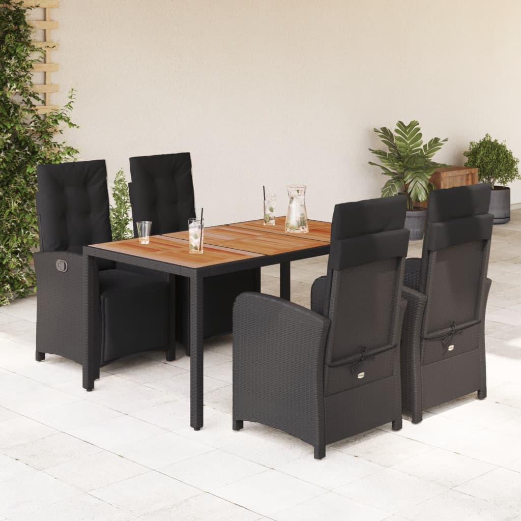 Set Mobilier De Grădină Cu Perne, 7 Piese, , Poliratan
