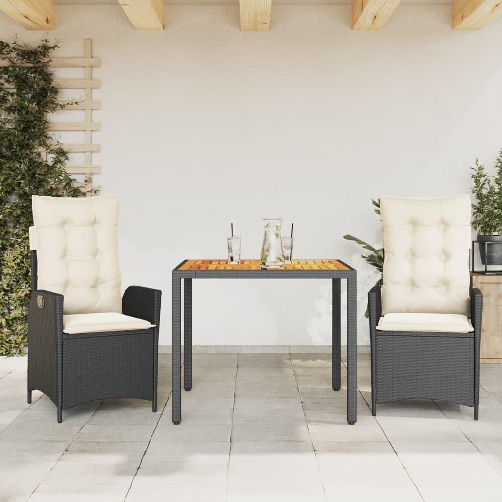 Set Mobilier De Grădină Cu Perne, 5 Piese, , Poliratan